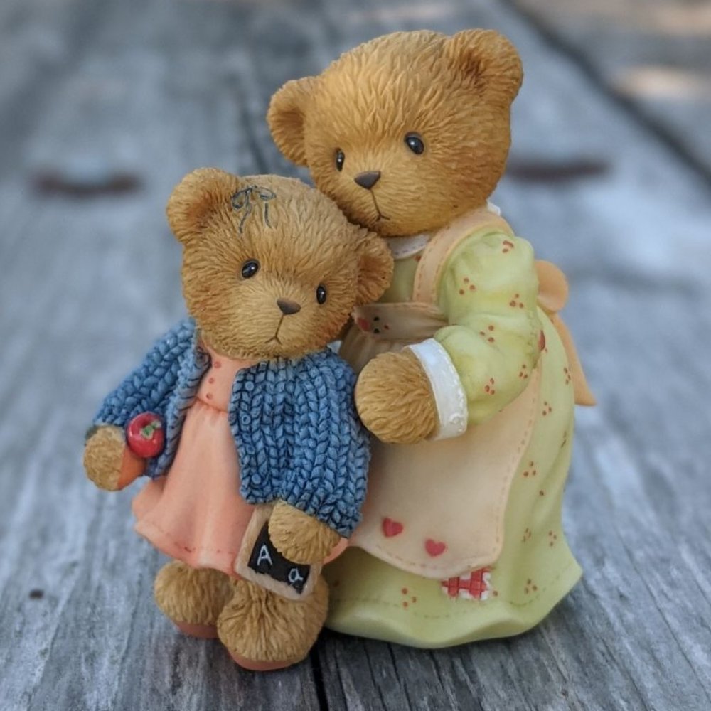 Cherished Teddies Jan and Elise School Figurine MIB